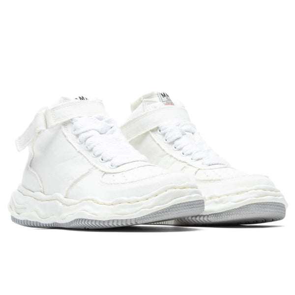 Wayne High OG Sole Washed Canvas Sneaker - White – Feature