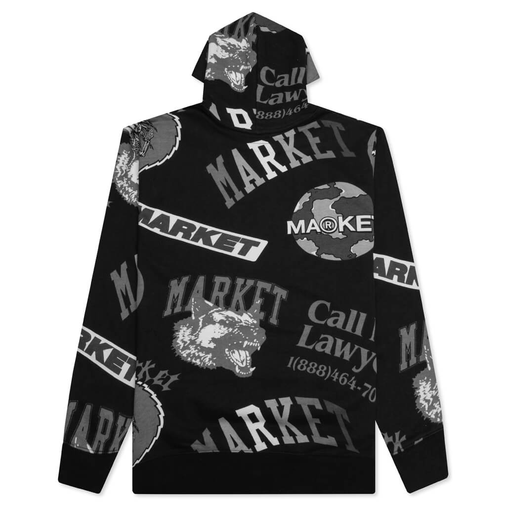 Hoodie in Nearly Black by Gray Label main image 0