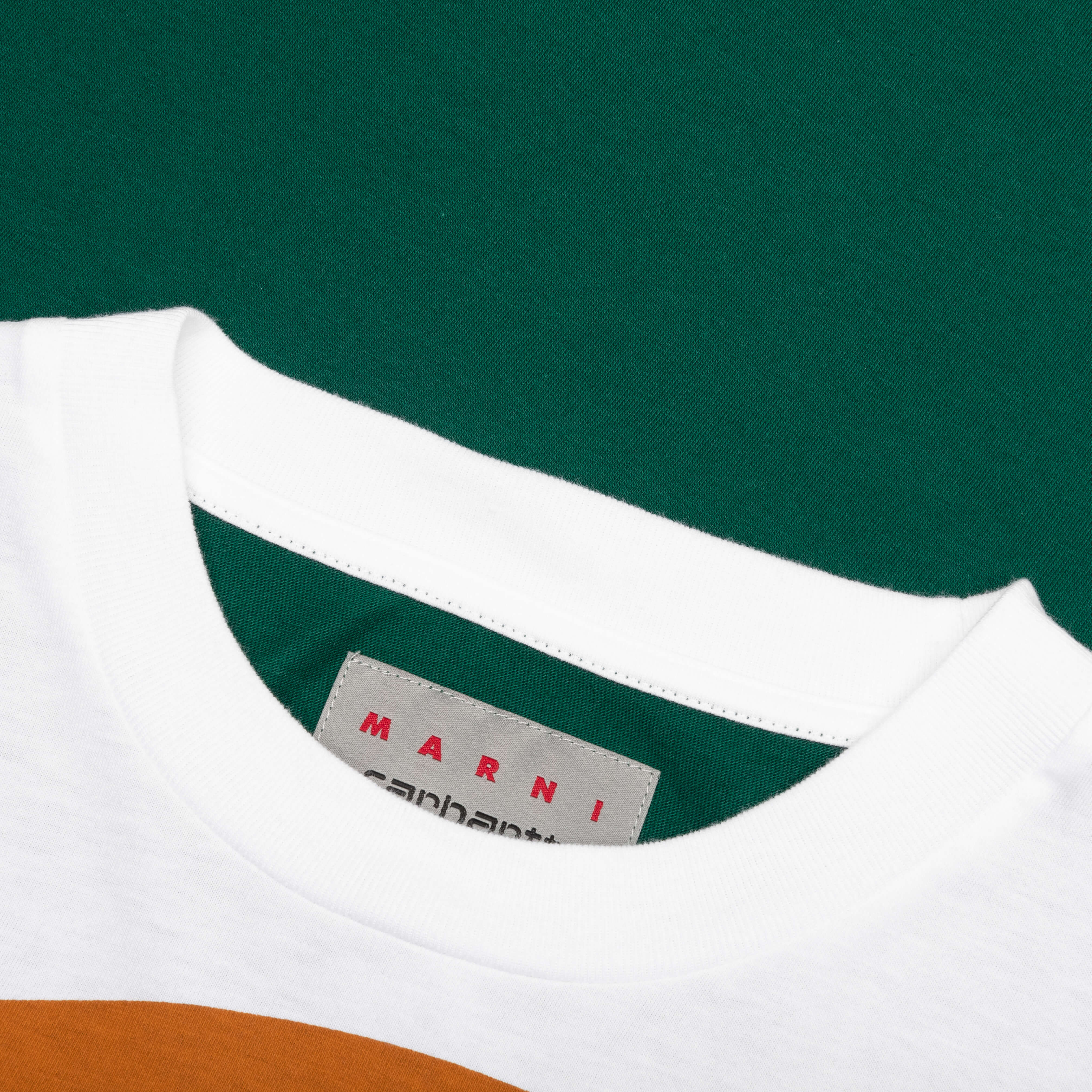 Marni x Carhartt WIP Logo S/S T-Shirt - Dark/Green – Feature
