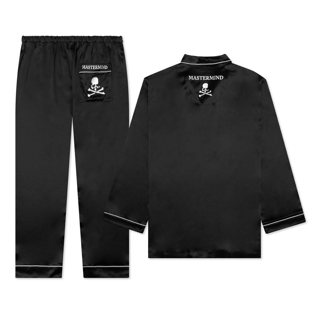 Silk Pajamas - Black – Feature