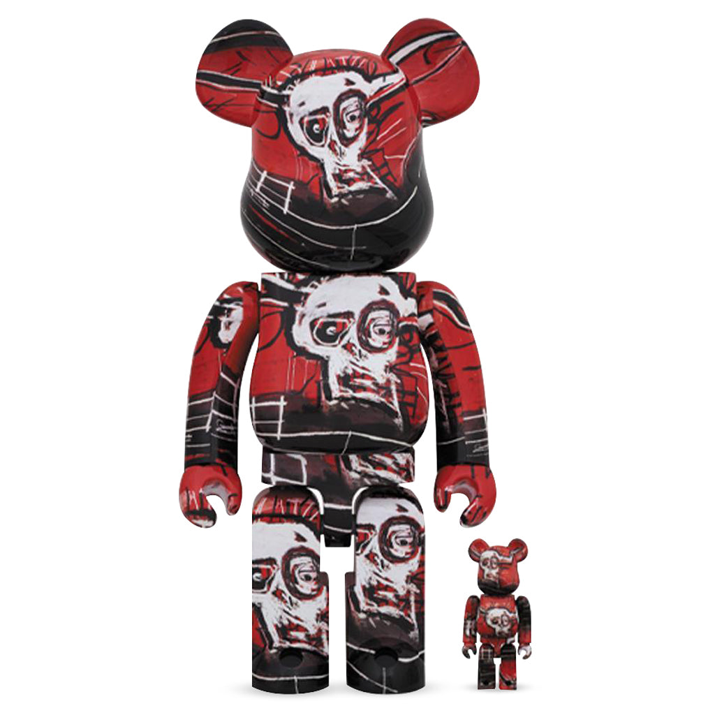 Jean Michel Basquiat #5 100% & 400% BE@RBRICK Set – Feature