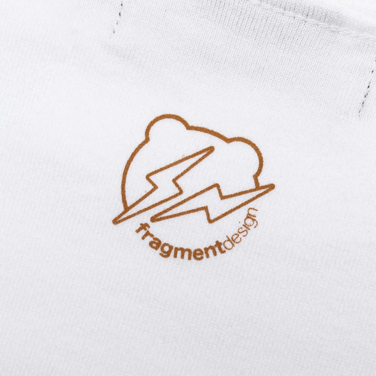 Medicom Toy x fragment design Fur Logo BE@RTEE - White – Feature