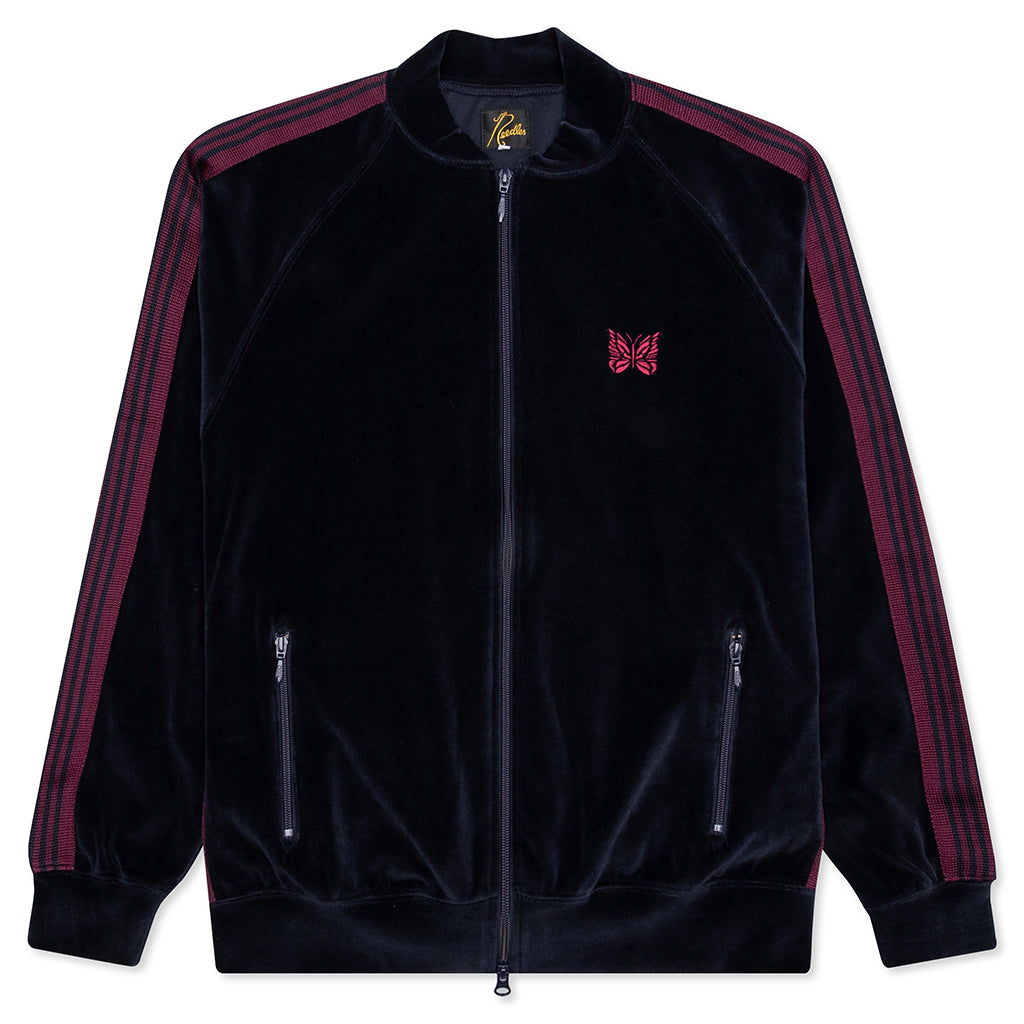 R.C. Velour Track Jacket - Navy – Feature