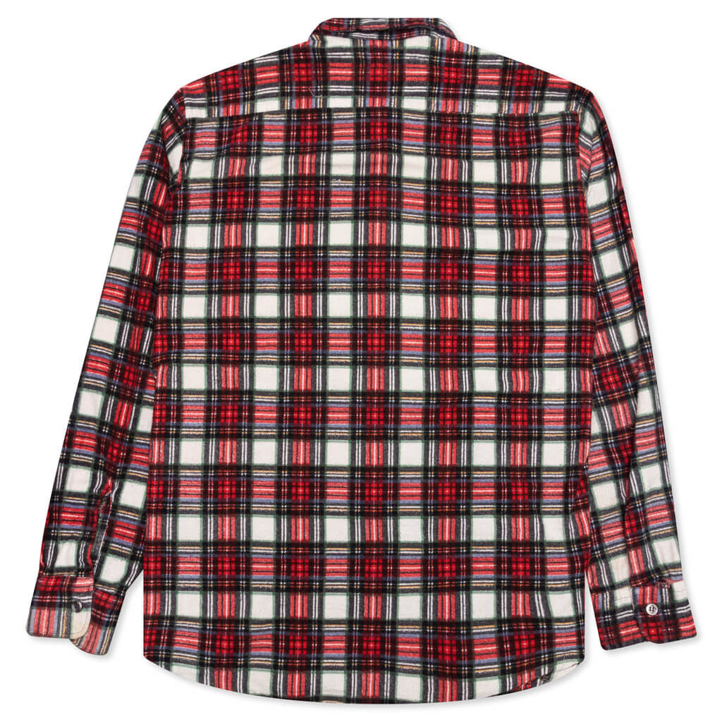 Ribbon Shirt - Red/White – Feature