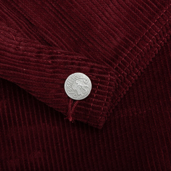 Needles x SMITH'S Coverall 8W Corduroy - Red