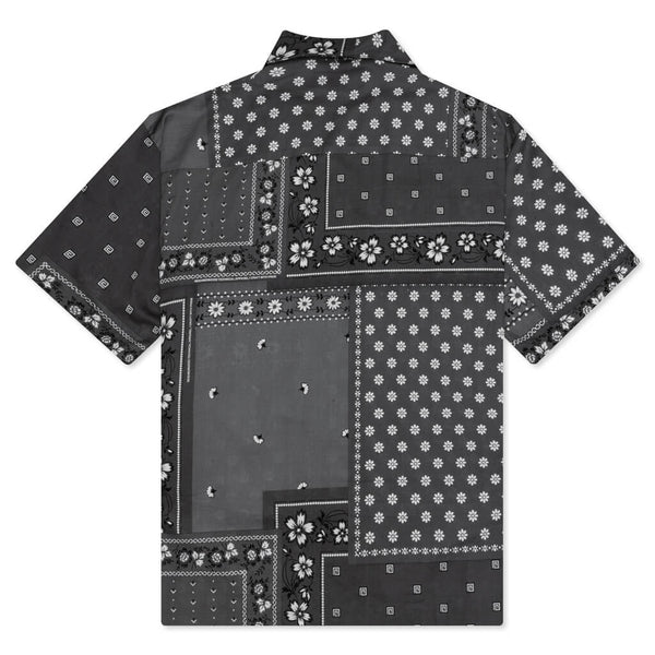 Bandana Chopped Shirt - Grey