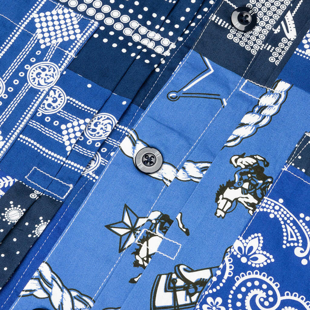 Bandana Type-B Shirt - Navy – Feature