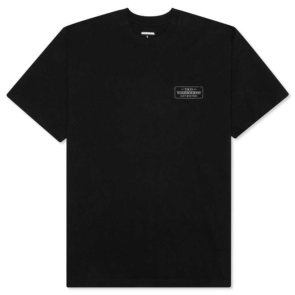Bar & Shield S/S T-Shirt - Black – Feature