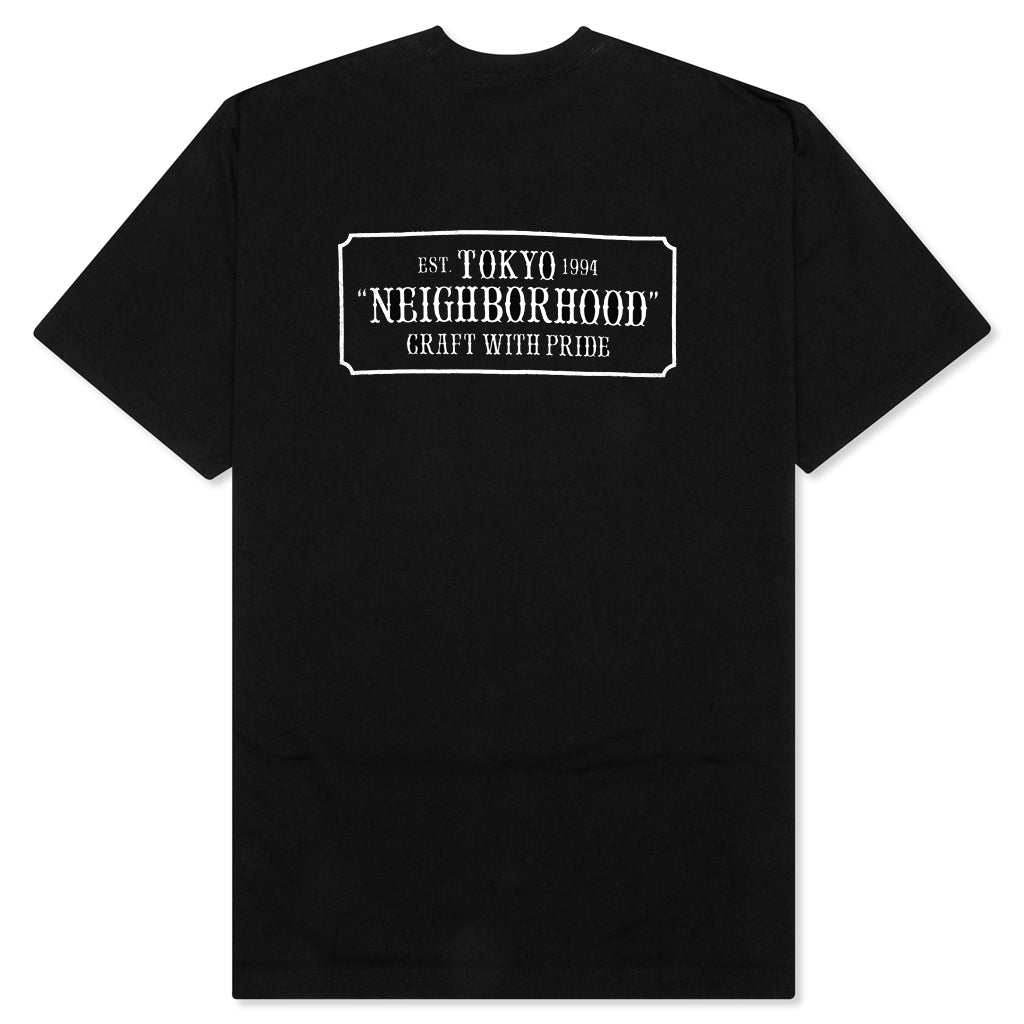 Bar & Shield S/S T-Shirt - Black – Feature