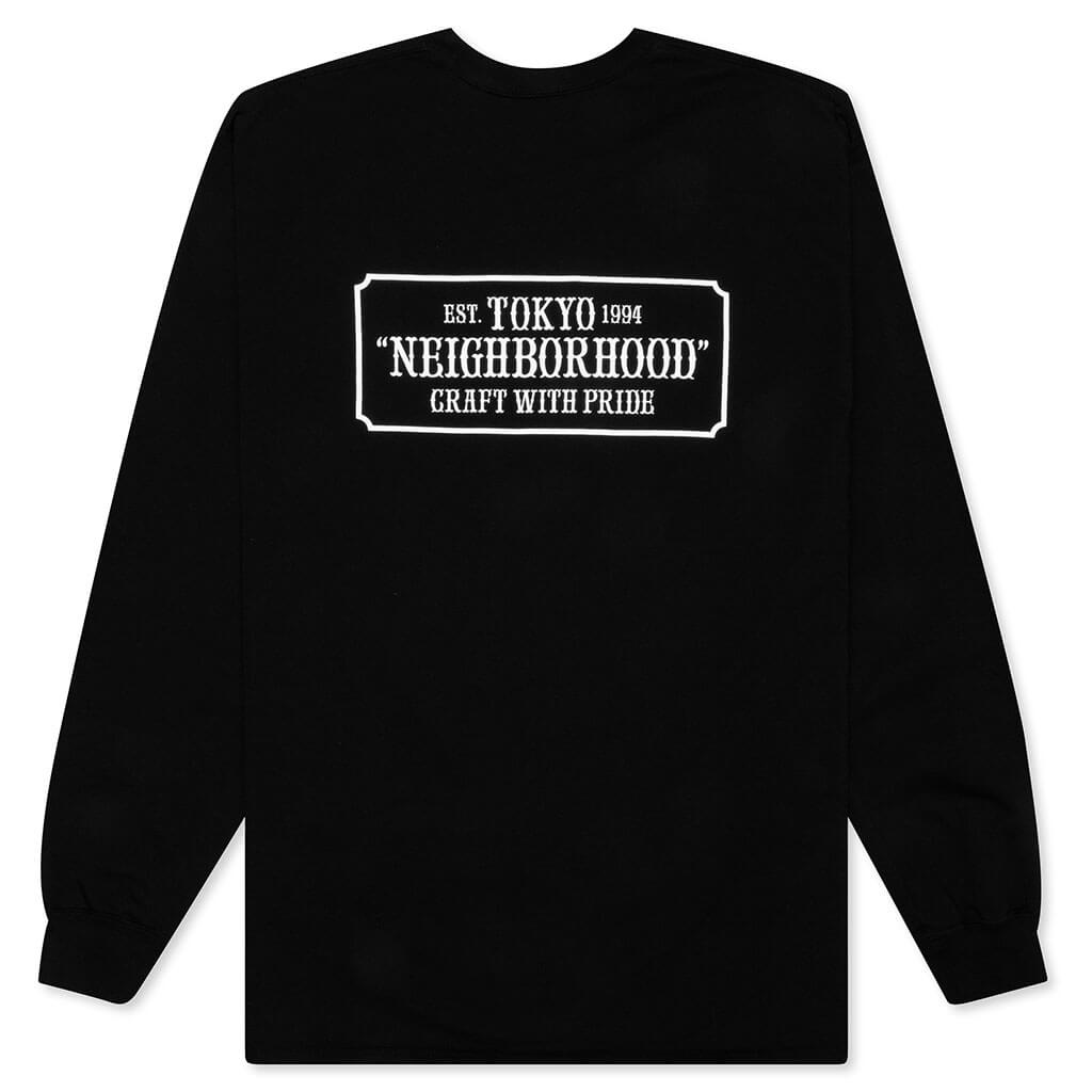 NEIGHBORHOOD BAR & SHIELD / C-TEE . LS M