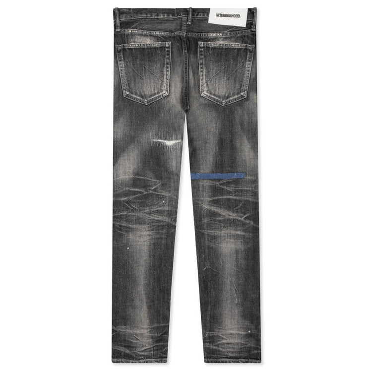 Block Savage DP Narrow 14OZ-PT Denim - Black – Feature