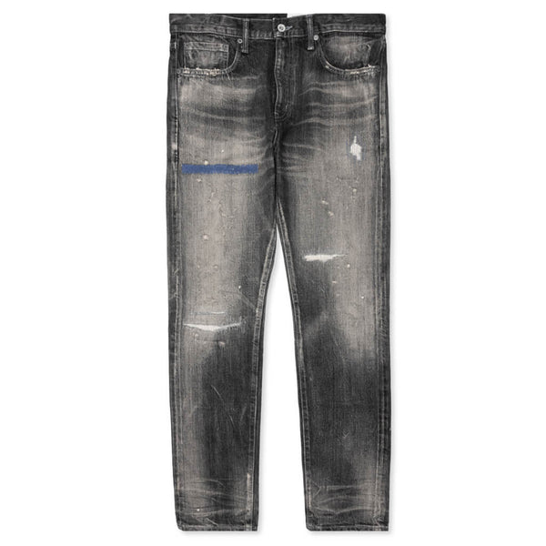 Block Savage DP Narrow 14OZ-PT Denim - Black – Feature