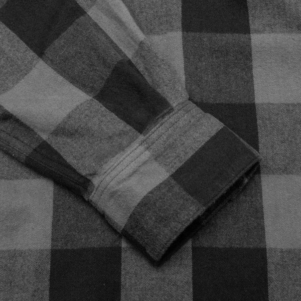 Buffalo Check L/S Shirt - Grey – Feature