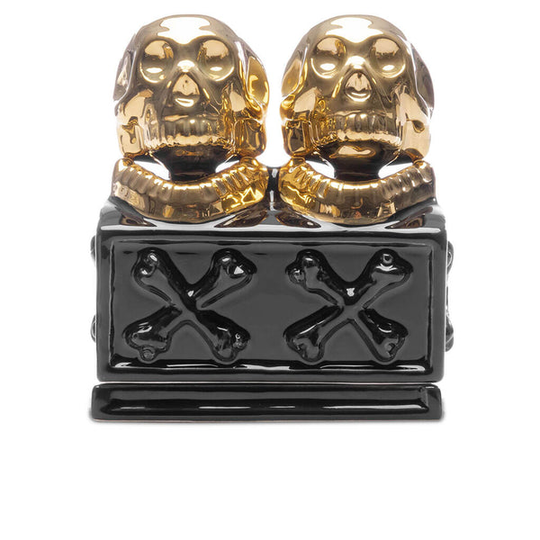 Dualskull Incense Chamber - Black/Gold