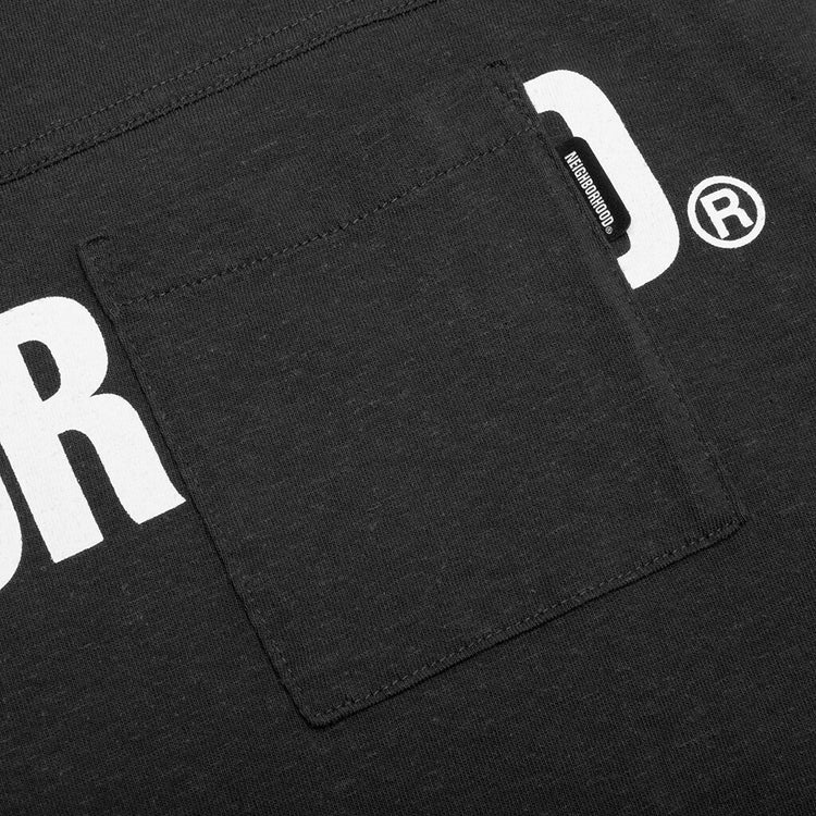 Logo Print Crewneck L/S - Black – Feature