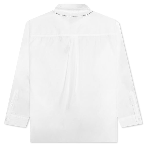 Medal SH L/S CO Shirts - White