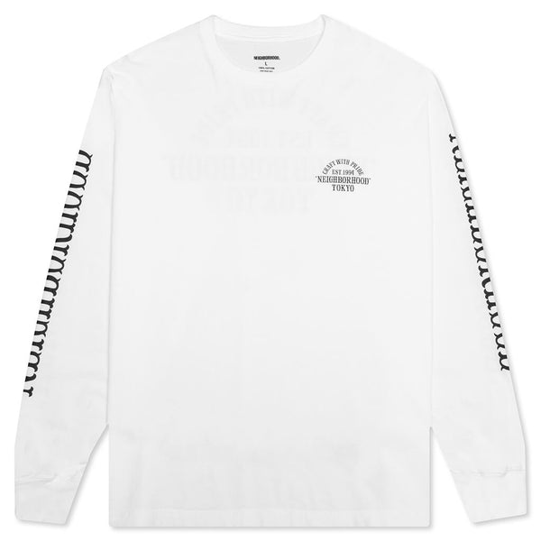 NH6 L/S CO Tee - White