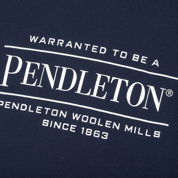 Pendleton .CO L/S Hooded Sweatshirt   Navy – Feature