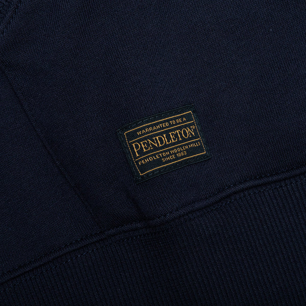 Pendleton .CO L/S Hooded Sweatshirt - Navy – Feature