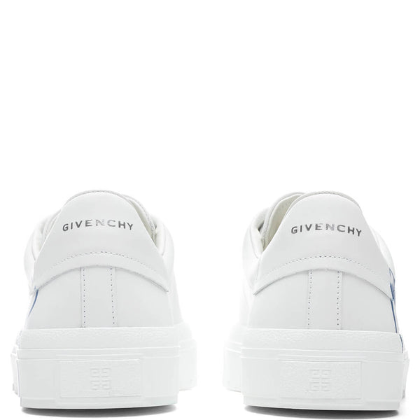 City Sport Lace-Up Sneaker - White/Blue – Feature