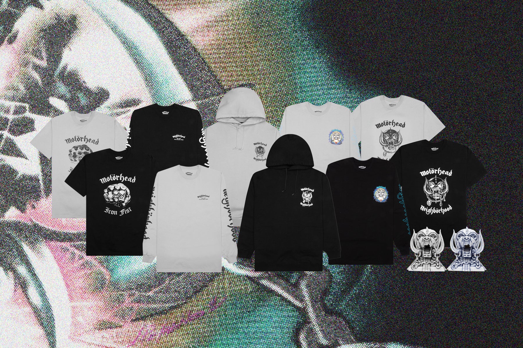 Neighborhood x Motor Head L/S C-Hoodie - Black – Feature