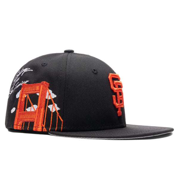 San Francisco Giants New Era Cloud Icon 59FIFTY Fitted Hat - Black 7