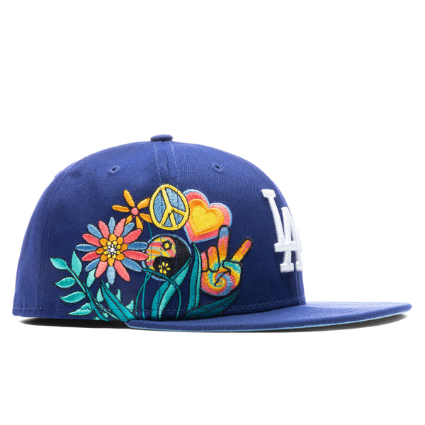 Los Angeles Dodgers GROOVY Royal Fitted Hat by New Era