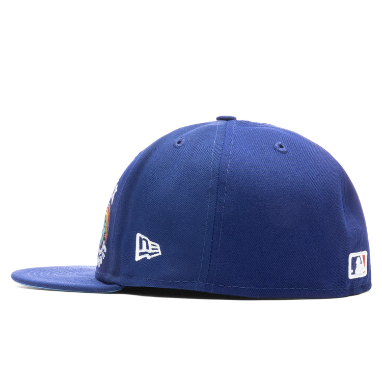 Los Angeles Dodgers Groovy Fitted Hat New Era LA Los Angeles Dodgers 59FIFTY Groovy 7X World  main image 4