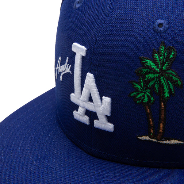 UNWORN L.A. DODGERS CITY OF ANGELS ICONS BLUE NEW ERA 59FIFTY