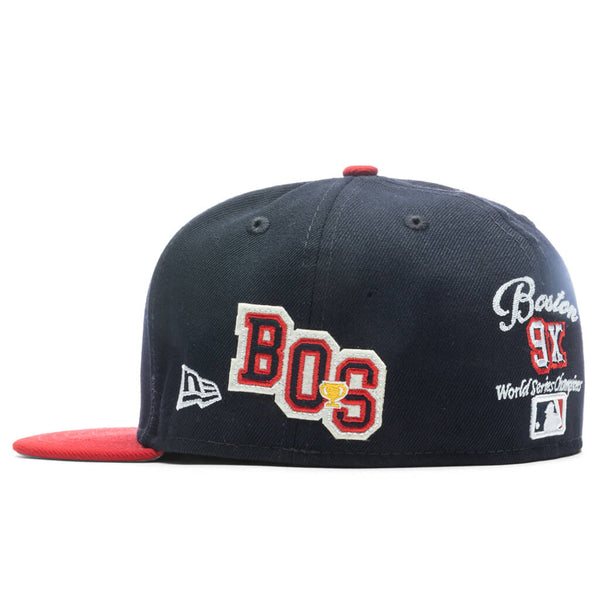 Letterman 59FIFTY Fitted - Boston Red Sox – Feature