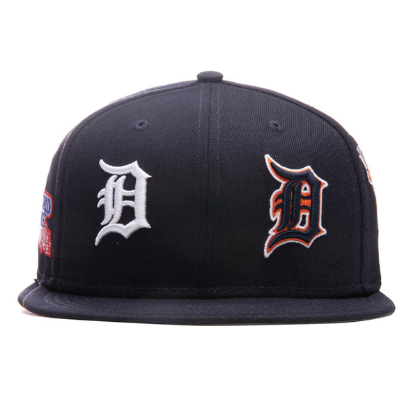 Shop New Era 59fifty Detroit Tigers Patch Pride Hat 60138919 blue