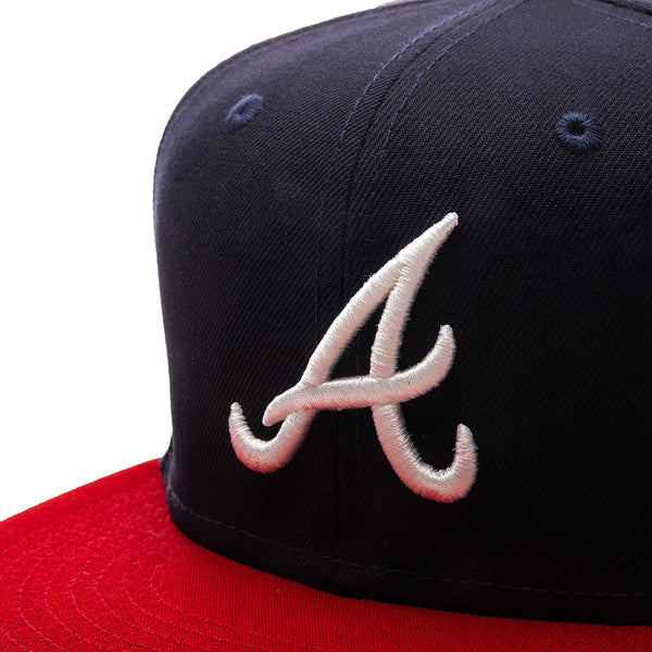 New Era 59FIFTY MLB Atlanta Braves Pop Sweat Fitted Hat 7 3/4