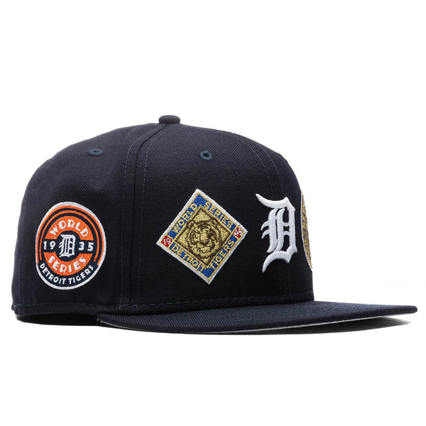 Shop New Era 59Fifty Detroit Tigers World Champions Hat 60180950 blue