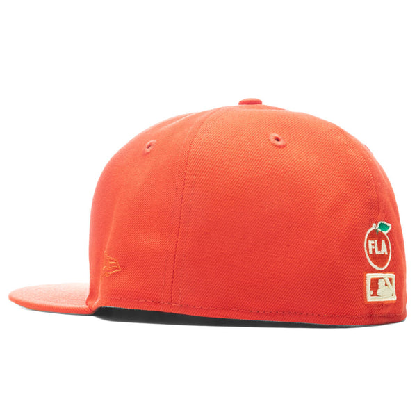 Official New Era Florida Marlins MLB State Fruit Orange 59FIFTY