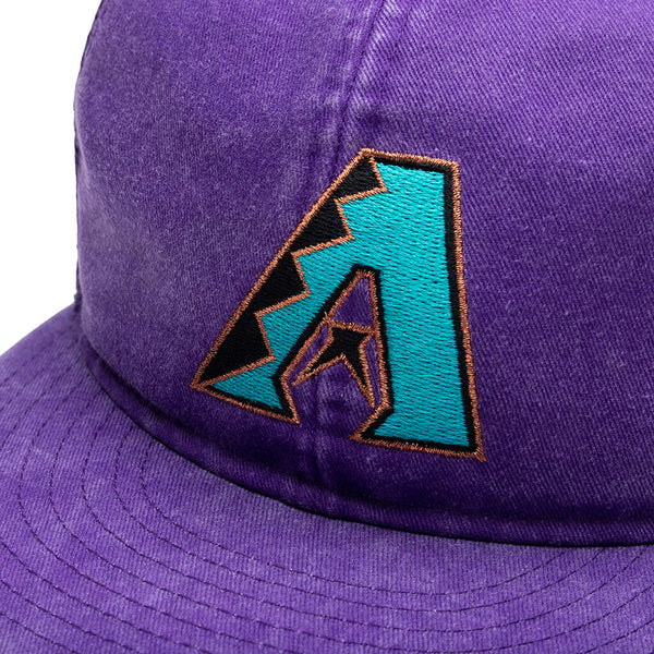 x Eric Emanuel ARIZONA DIAMONDBACKS TRUCKER HAT Purple