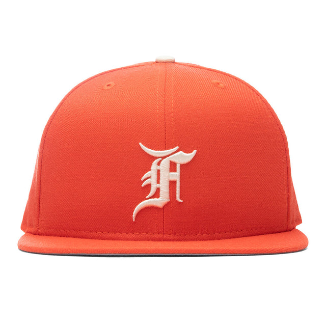 New Era x Fear of God Essentials 59FIFTY Fitted Detroit Tigers - Orang ...