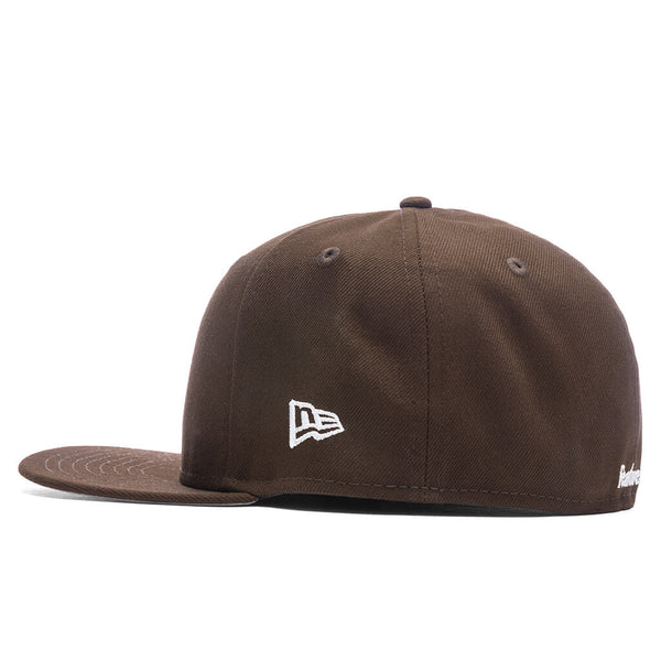 Walnut Orange New Era 59FIFTY Fitted Hat 7 1/4