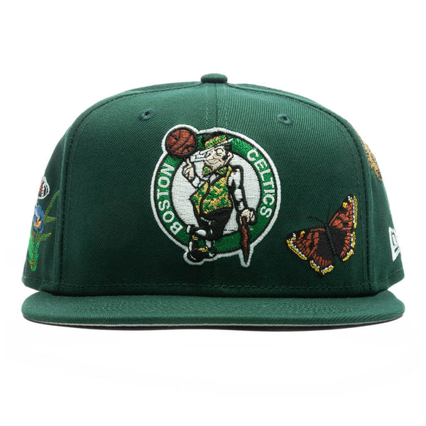NEW ERA 59FIFTY NBA TIP OFF Boston Celtics fitted HAT SIZE 7- 3/8