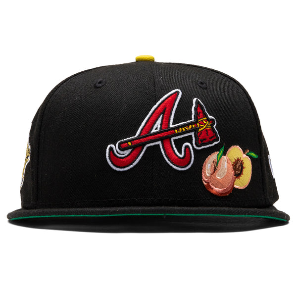 New Era Offset x Atlanta Braves 59fifty Fitted Hat Blue Men's - US