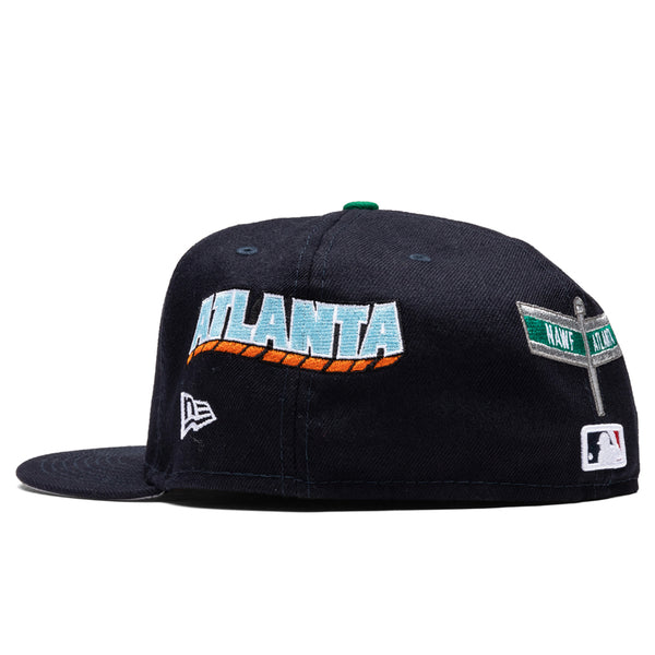 Offset x Atlanta Braves New Era 59FIFTY Fitted Hat - Black