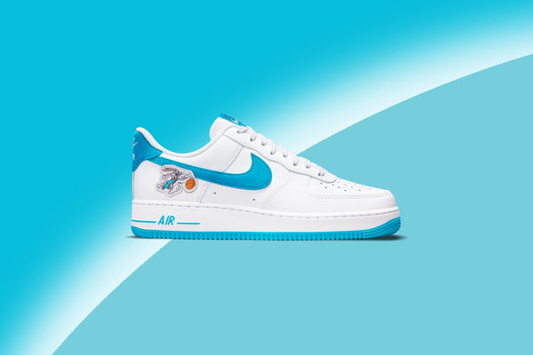 Buy Nike Men's AIR Force 1 '07 LT Blue Fury-White Sneaker (DJ7998-100) at