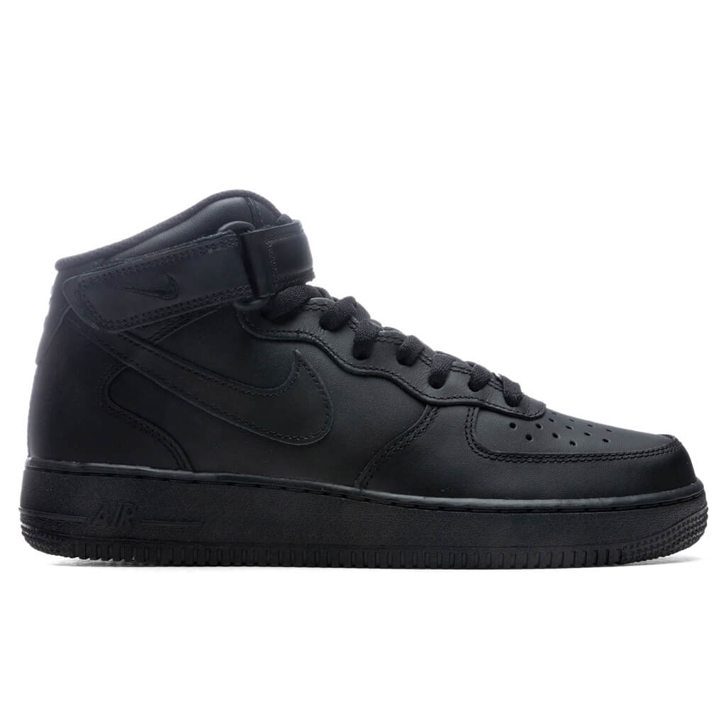 Air Force 1 Mid '07 - Black/Black – Feature