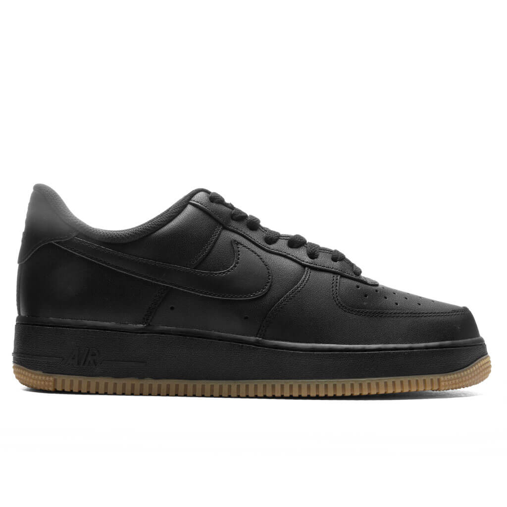 Air Force 1 '07 - Black/Black/Gum Light Brown – Feature