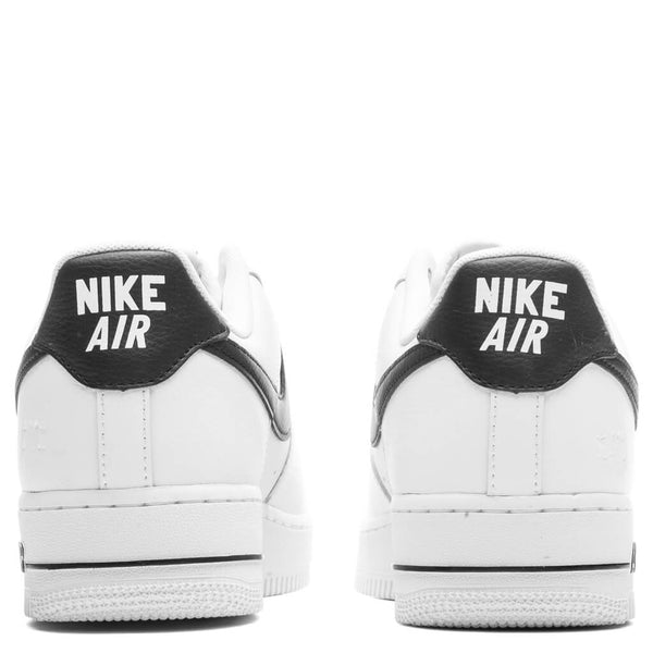 Nike Air Force 1 Low '07 LV8 40th Anniversary White Black Men's 13  [DQ7658-100]