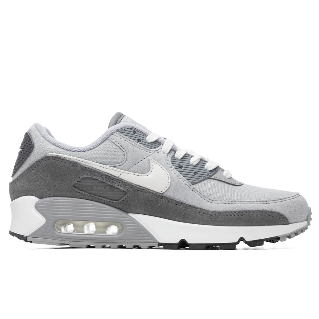 Air Max 90 Premium - Light Smoke Grey/White â Feature