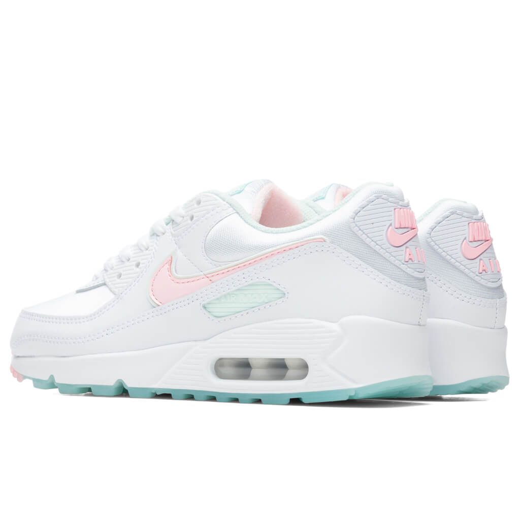 air max 90 trainers white arctic punch barely green