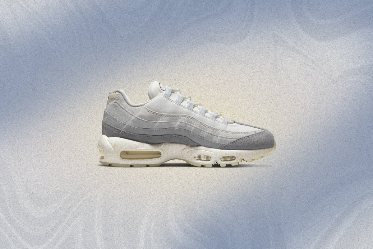 Nike Air Max 95 Sneakers Shoes Light Bone GID US 15 Nike Air Max 95 Light Bone (Skeletal) - YouTube main image 3