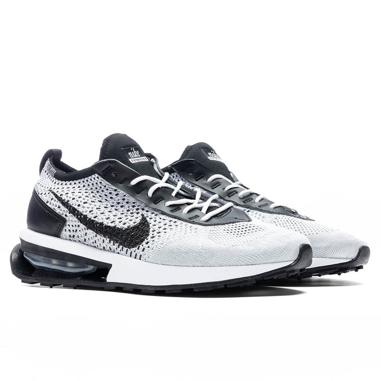 Air Max Flyknit Racer - Pure Platinum/Black/White – Feature