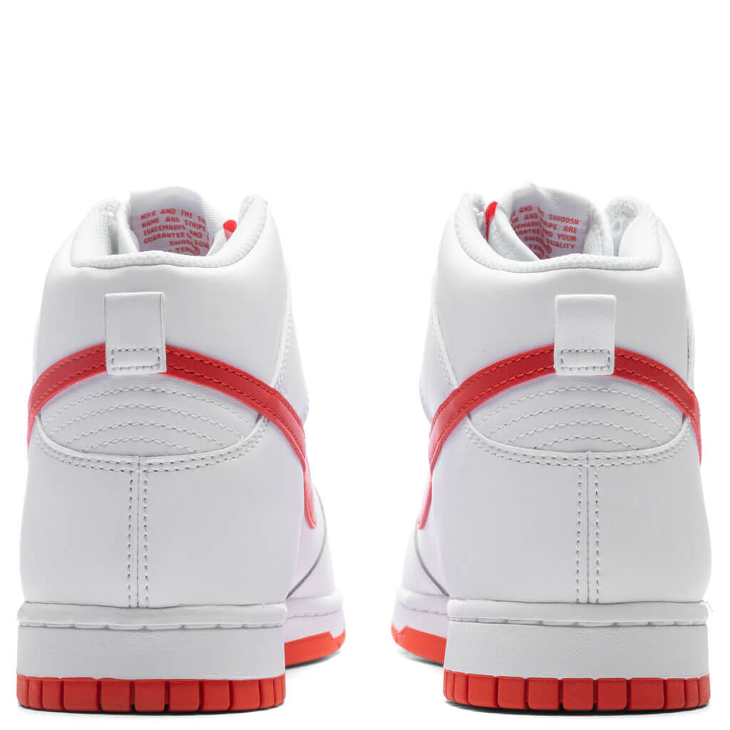 Dunk Hi Retro - White/Picante Red/White – Feature