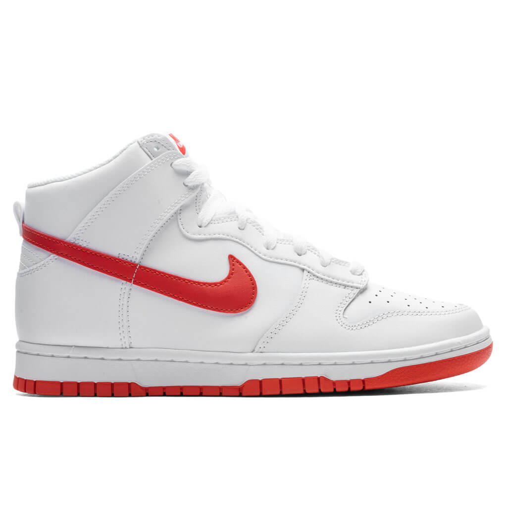 Dunk Hi Retro - White/Picante Red/White – Feature